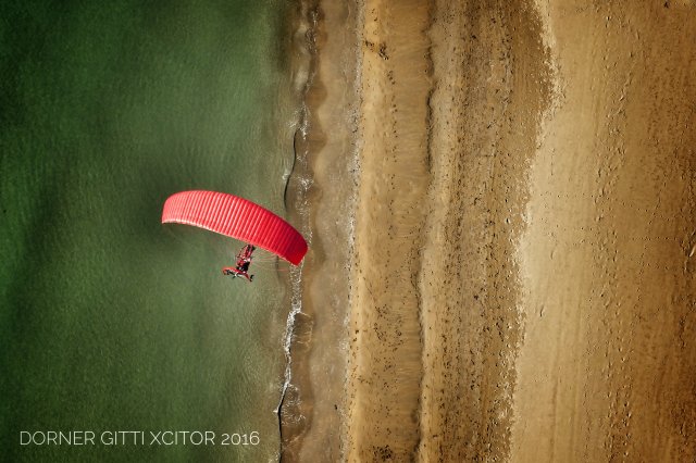 Xcitor overhead coast of Adria