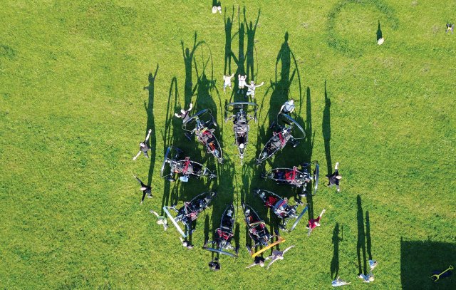 Gruppenfoto vom FST am Dolmar (1)