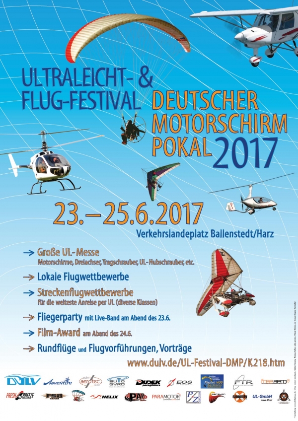 DMP Ballenstedt 2017 - Deutscher Motorschirmpokal